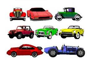 Cars -Clipart Pictures