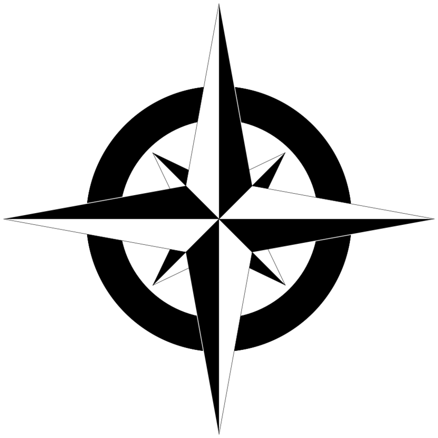 Compass Rose Vector Free Clipart - Free to use Clip Art Resource