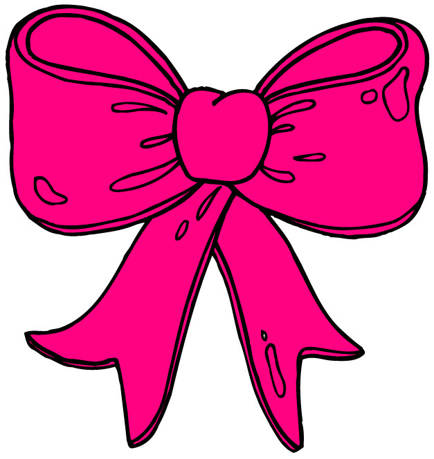 Cartoon Pink Bow ClipArt Best