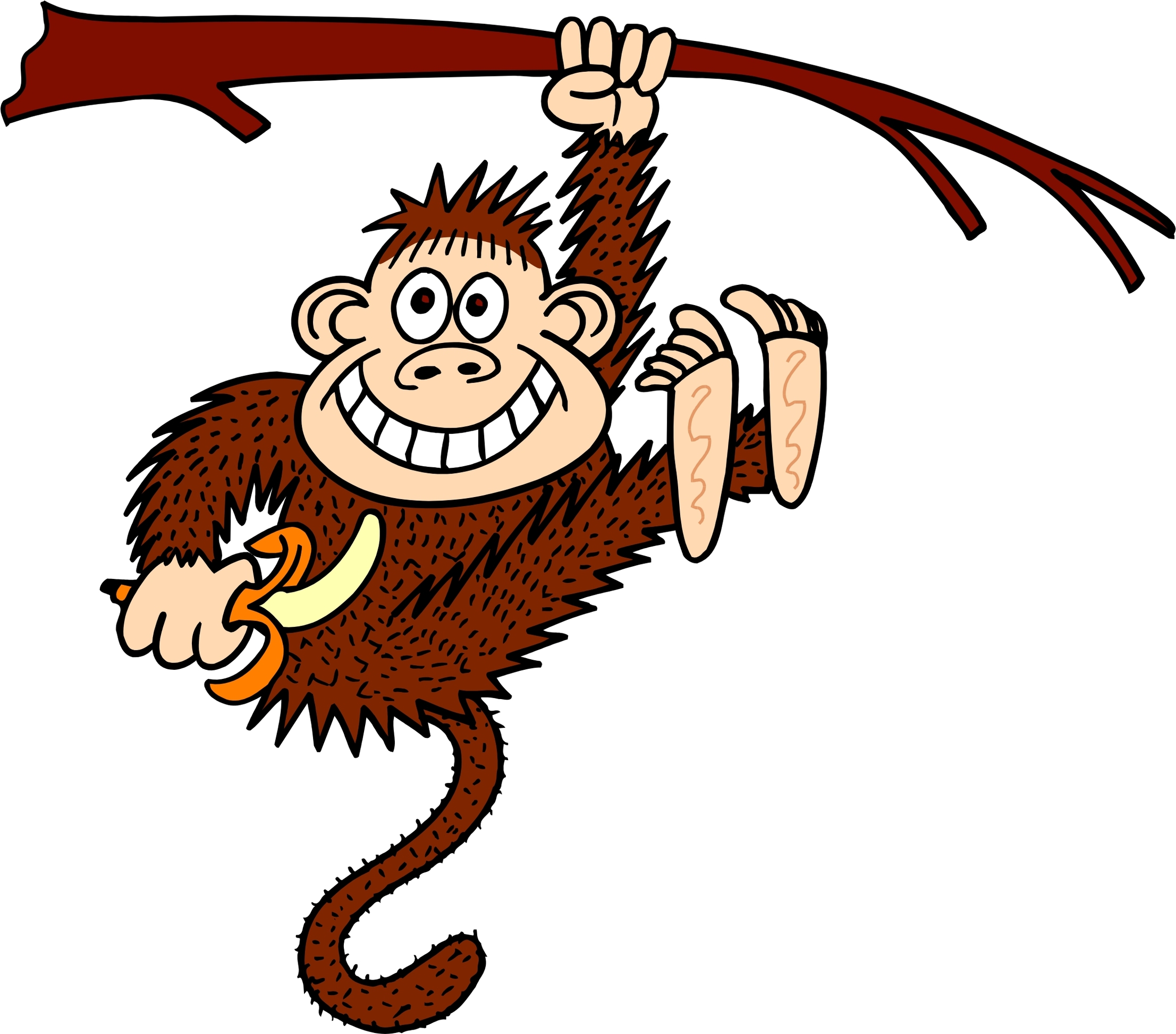 Monkey Cartoon Pictures For Kids Clipart - Free to use Clip Art ...