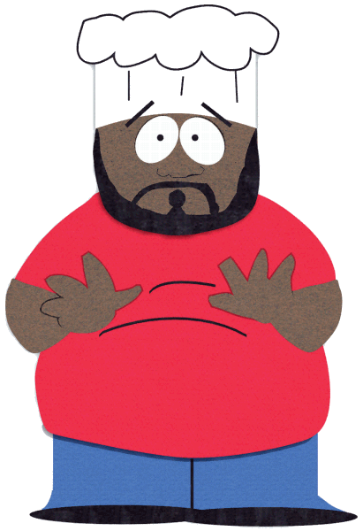 Jerome "Chef" McElroy - South Park Archives - Cartman, Stan, Kenny ...