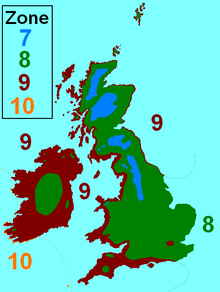 Hardiness zone - Wikipedia