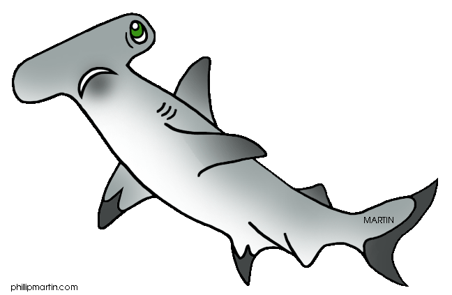 Tiger Shark Clipart Black And White