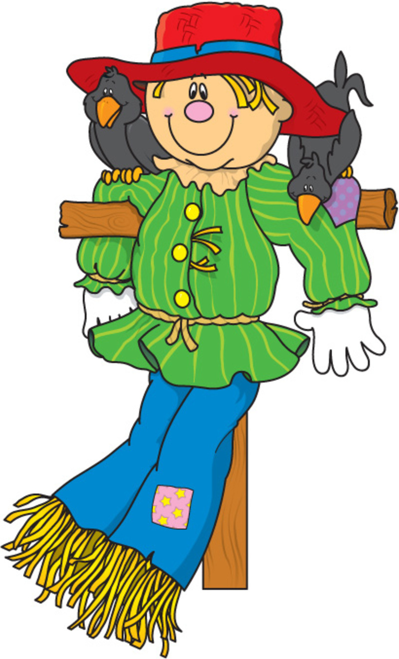 Fall Scarecrow Clipart