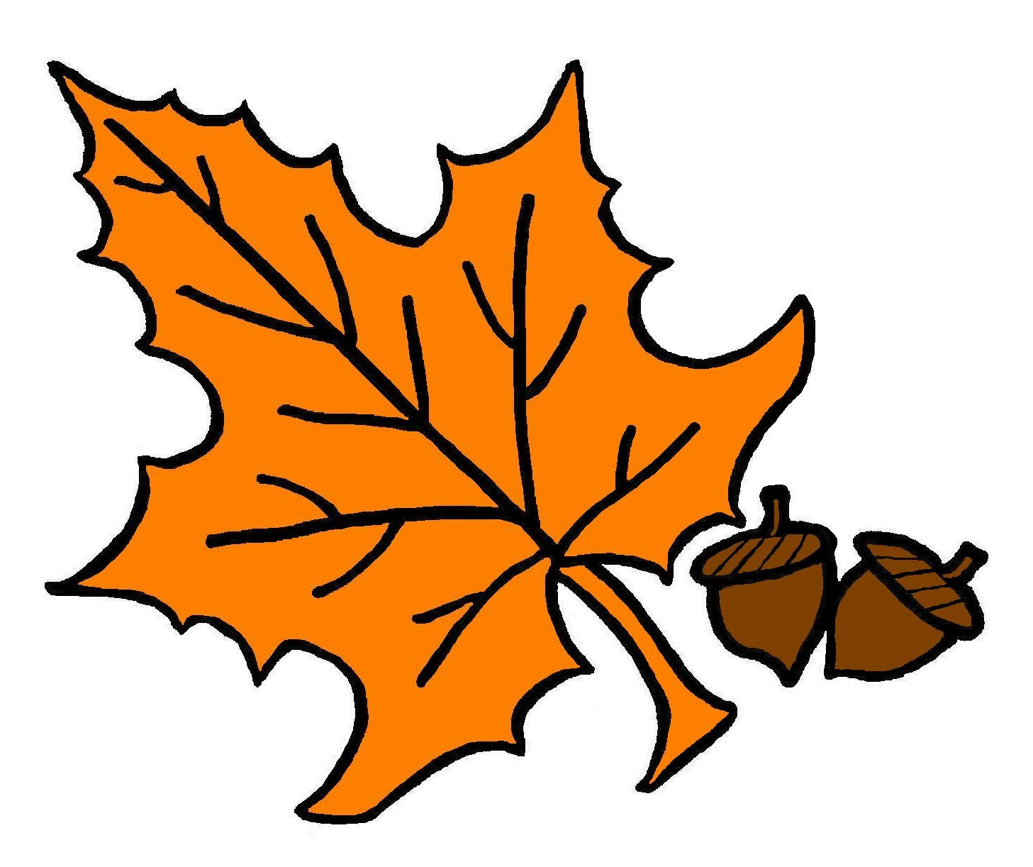 Fall leaves clipart free