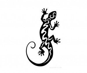 Tribal lizard | Referenceï¼?Other Animalsï¼?Illustrations, Drawings ...