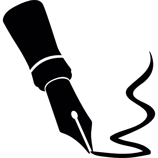 Fountain pen close up - Free Tools and utensils icons