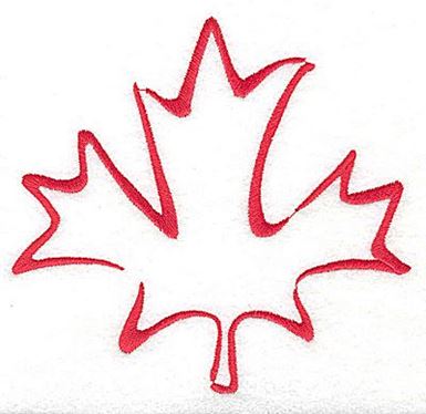 Maple Leaf Stylized | Production Ready Artwork for T-Shirt Printing