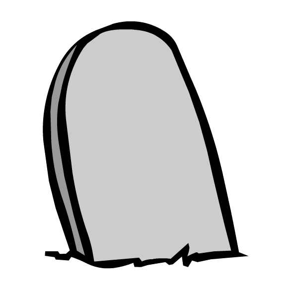 Cartoon Tombstone