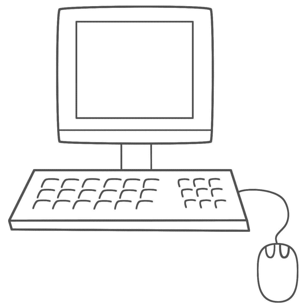 Computer Coloring Book - Clipart Best