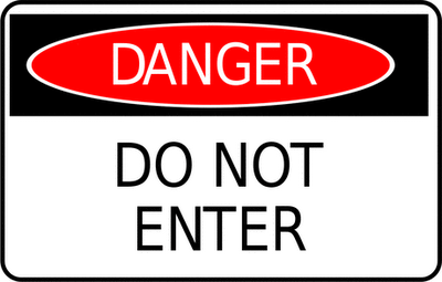 Gambar Do Not Enter - ClipArt Best