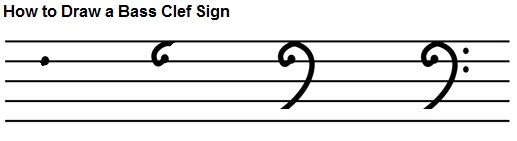 Bass clef notes, naming lines and spaces, how to draw