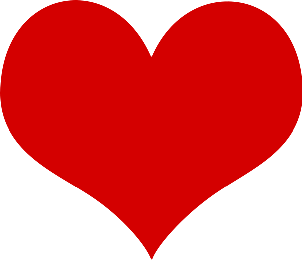 Clip Art Heart Outline - Free Clipart Images