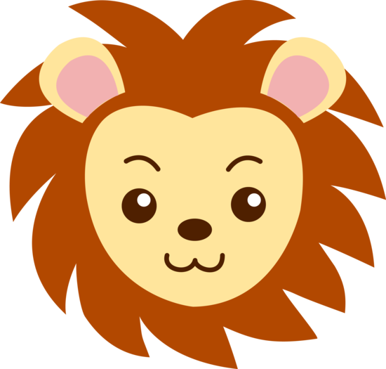 Cute Lion Head Clipart - Free Clipart Images