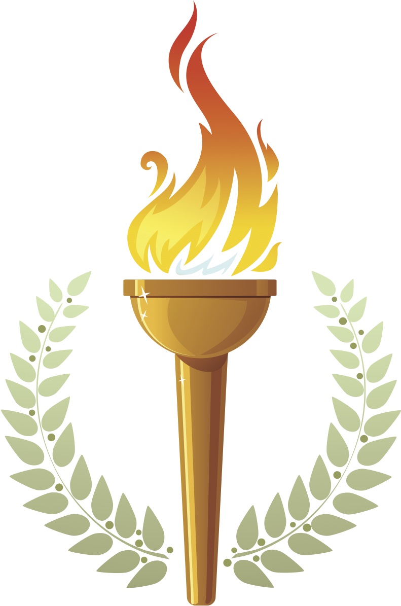 Olympic Torch 2014 Clipart