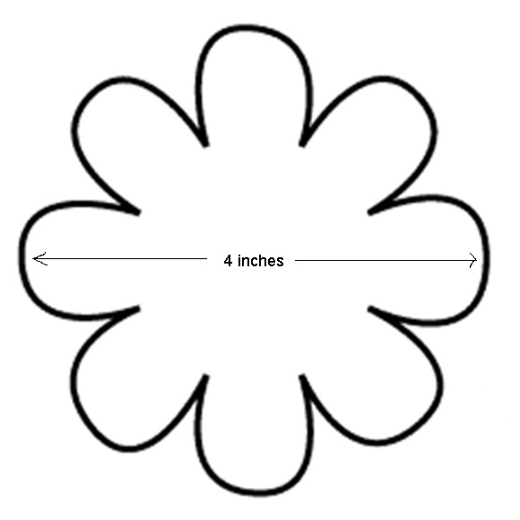 Best Photos of Flower Outline Shape - Flower Outline Clip Art ...