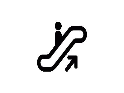 Escalator Up Symbol - ClipArt Best