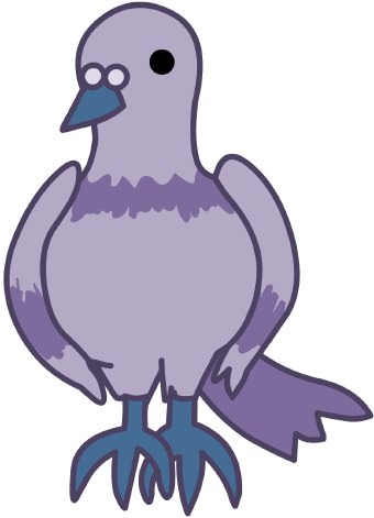 Pigeon clip art