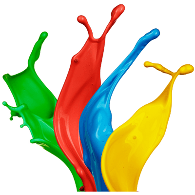 Paint Splatter Footer transparent PNG - StickPNG