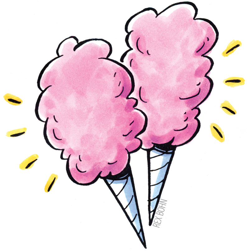 Cotton candy clip art - ClipartFox