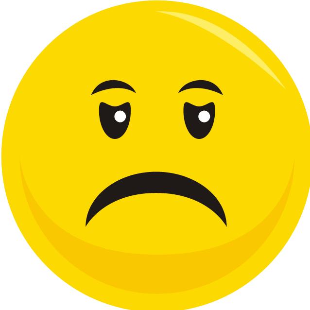 Sad Smiley Face Clip Art Clipart Best Images