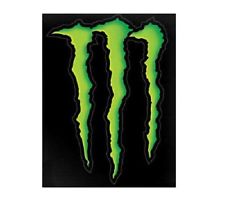 Green Monster Energy Stickers