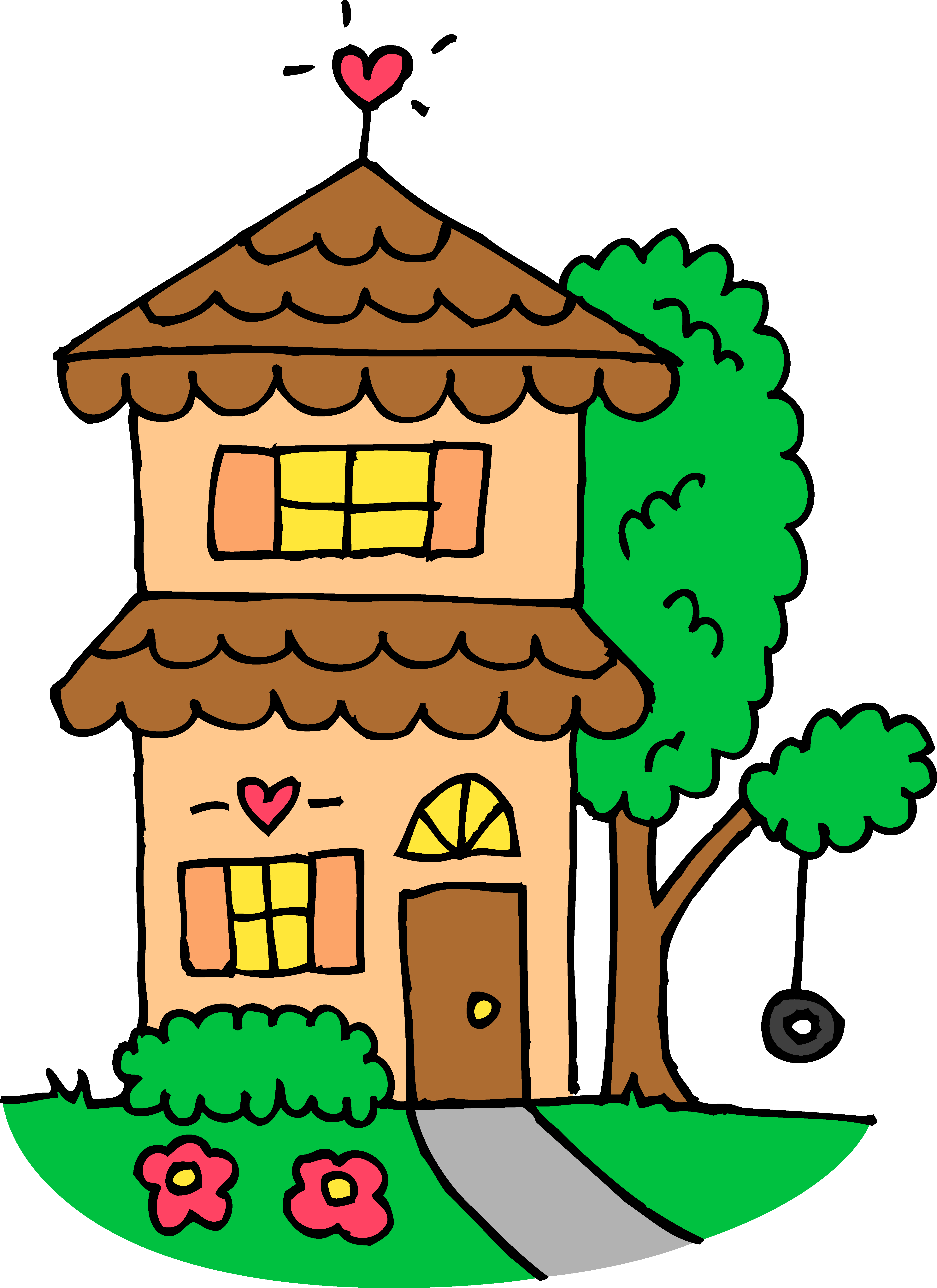 Image Of House | Free Download Clip Art | Free Clip Art | on ...