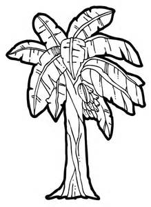 Coloring Pictures Of Banana Trees | Coloring Pages