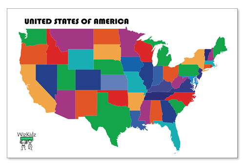 8.5x 11 Map Of Usa – AWJA