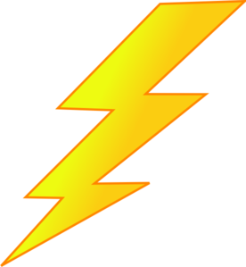 Lightning bolt images clip art