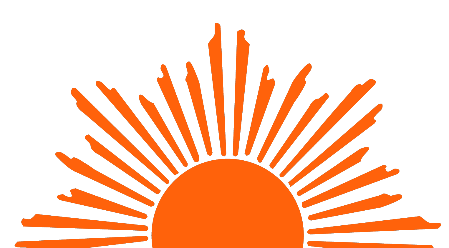 Rising Sun Clipart