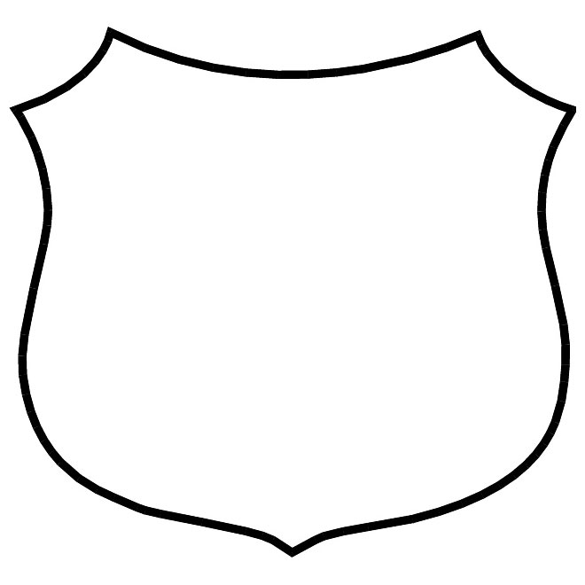 Shield Outline Ai - ClipArt Best