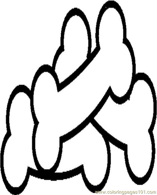 Dog Paw Print Coloring Pages Page 1