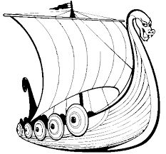 Viking Ship Drawing Clipart Best