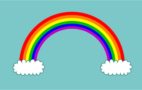 Pictures Of Animated Rainbows