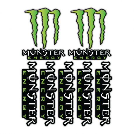 Monster Energy Stickers Kit - DIOSKI