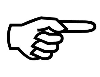 Left- Pointing Hand Clipart