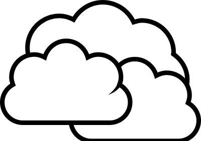 Clouds Outline - ClipArt Best