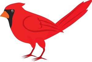 Red Bird Clip Art - Tumundografico