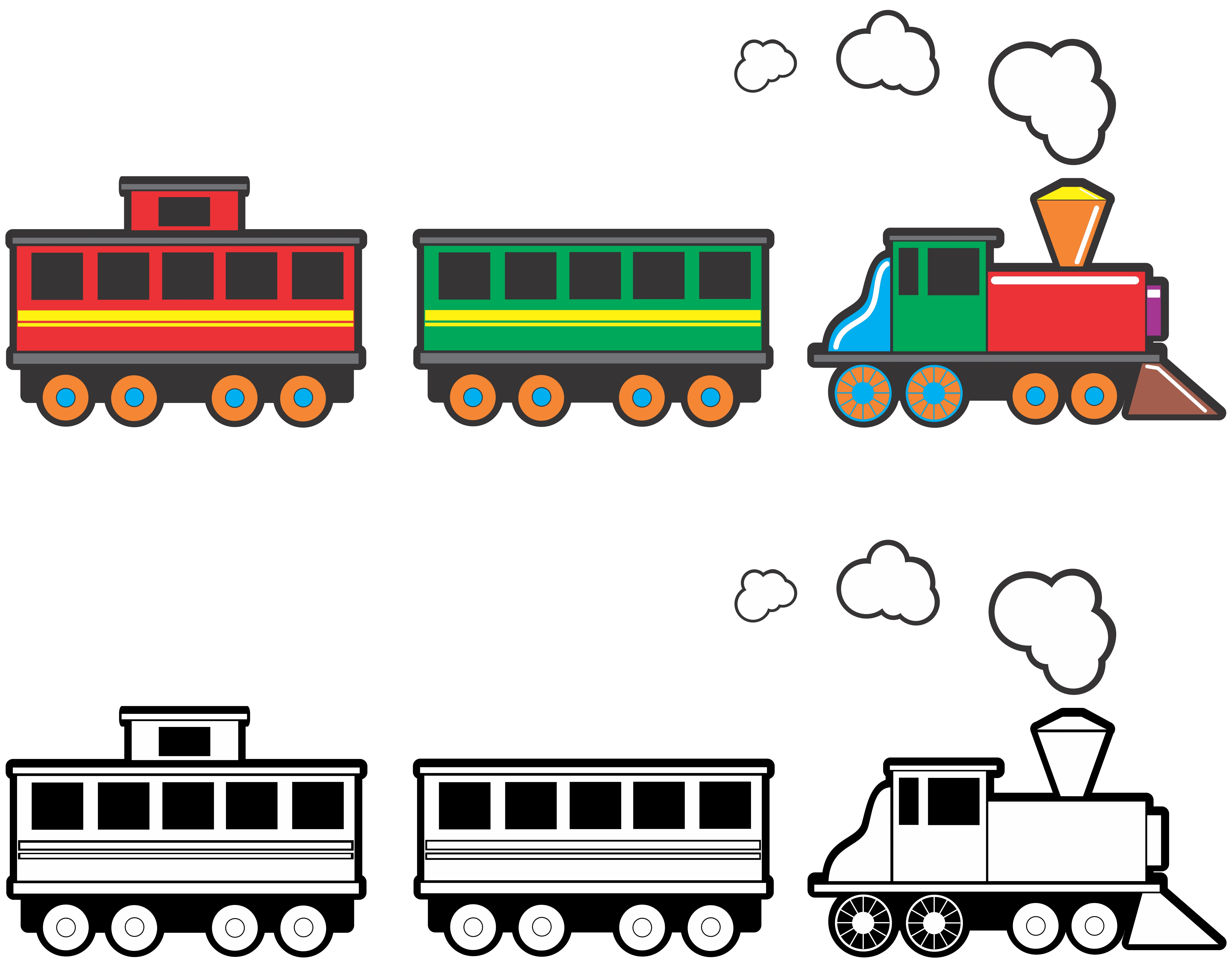Train car clipart images free