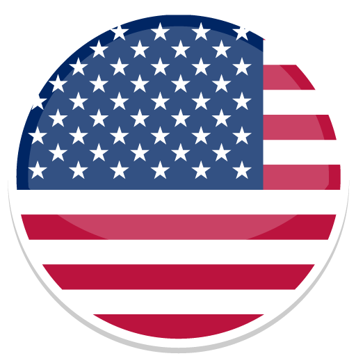 USA Icon | Round World Flags Iconset | Custom Icon Design