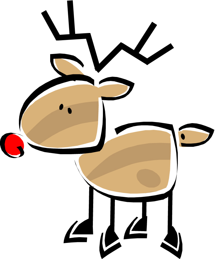 Santa And Reindeer Clipart | Free Download Clip Art | Free Clip ...