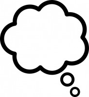 Thought bubble clipart free