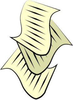 Paperwork Clipart