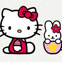 Hello Kitty Black And White Pictures, Images & Photos | Photobucket