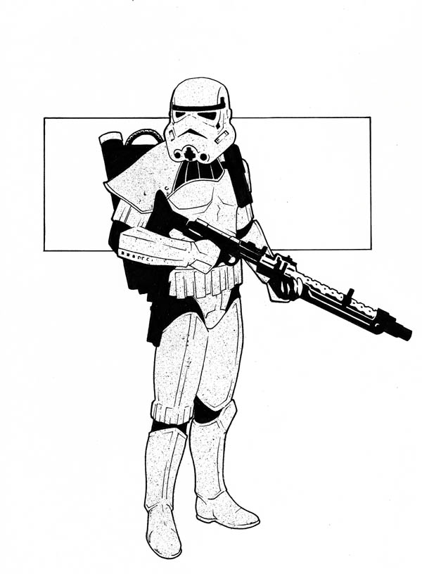 Storm trooper clip art