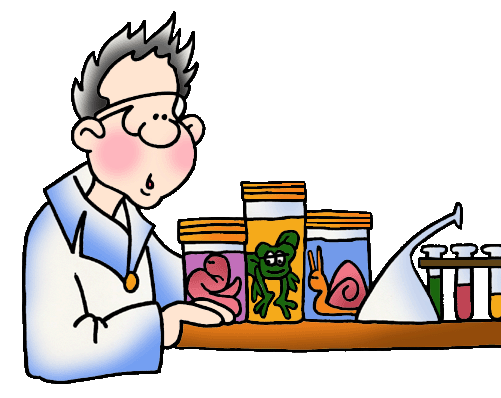 Science animated clip art