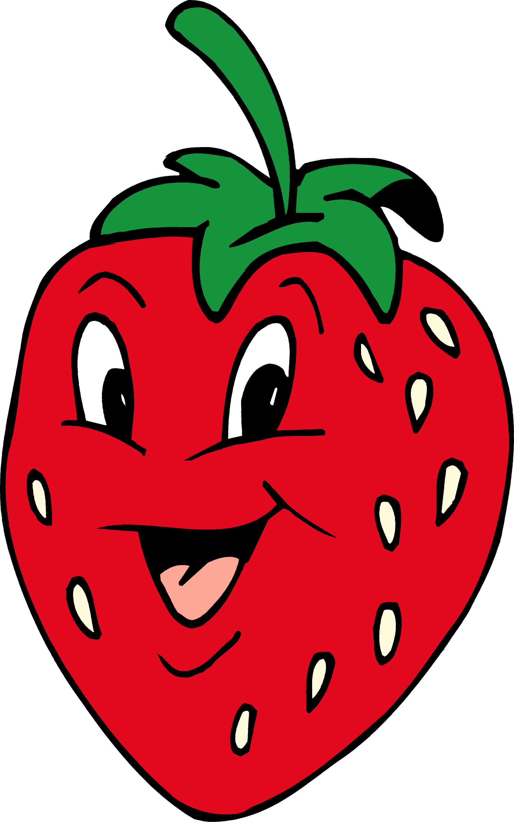 Strawberry Cartoon clipart - Strawberry Fruit clip art ...