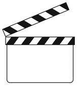 Clapboard clipart free