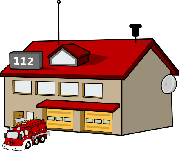 Cartoon Fireman Putting Out Fire - Free Clipart Images